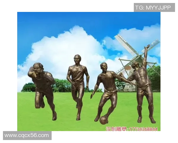 足球明星雕塑真人版展现运动之美与艺术魅力的完美结合
